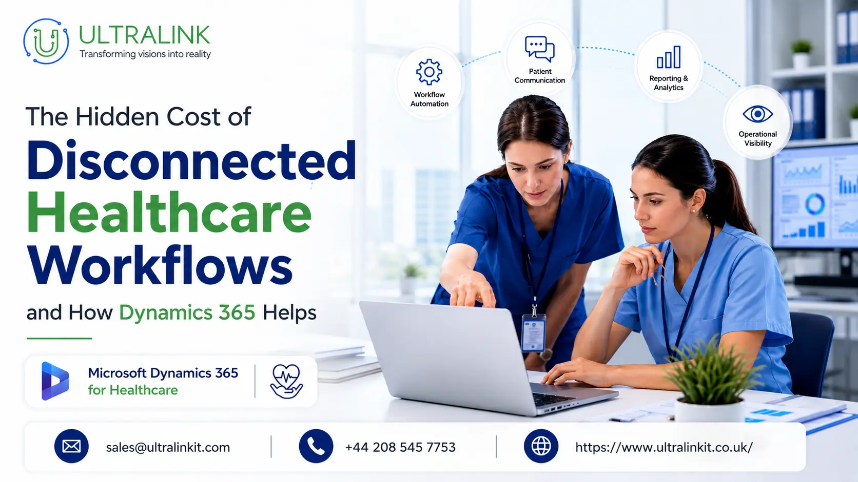 The Hidden Cost of Disconnected Healthcare Workflows and How Dynamics 365 Helps