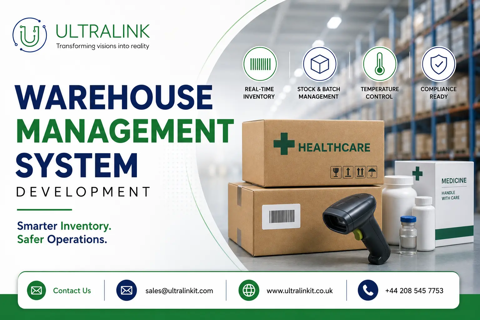 Warehouse Management System Development for Healthcare